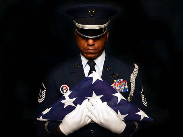 Veterans Burial Flags