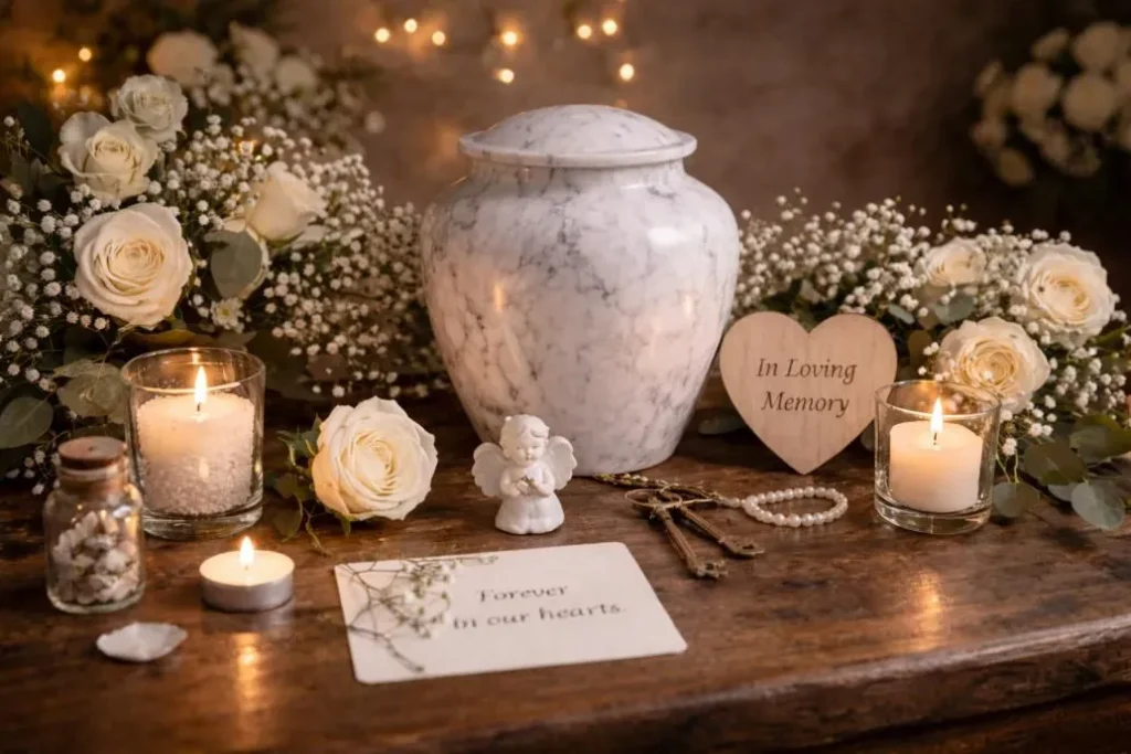 What Information Do You Need to Plan a Funeral? 2 candles and flowers funeral home and cremations